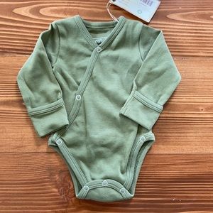 L’oved Baby Organic Kimono Bodysuit • Size 0-3 Mo